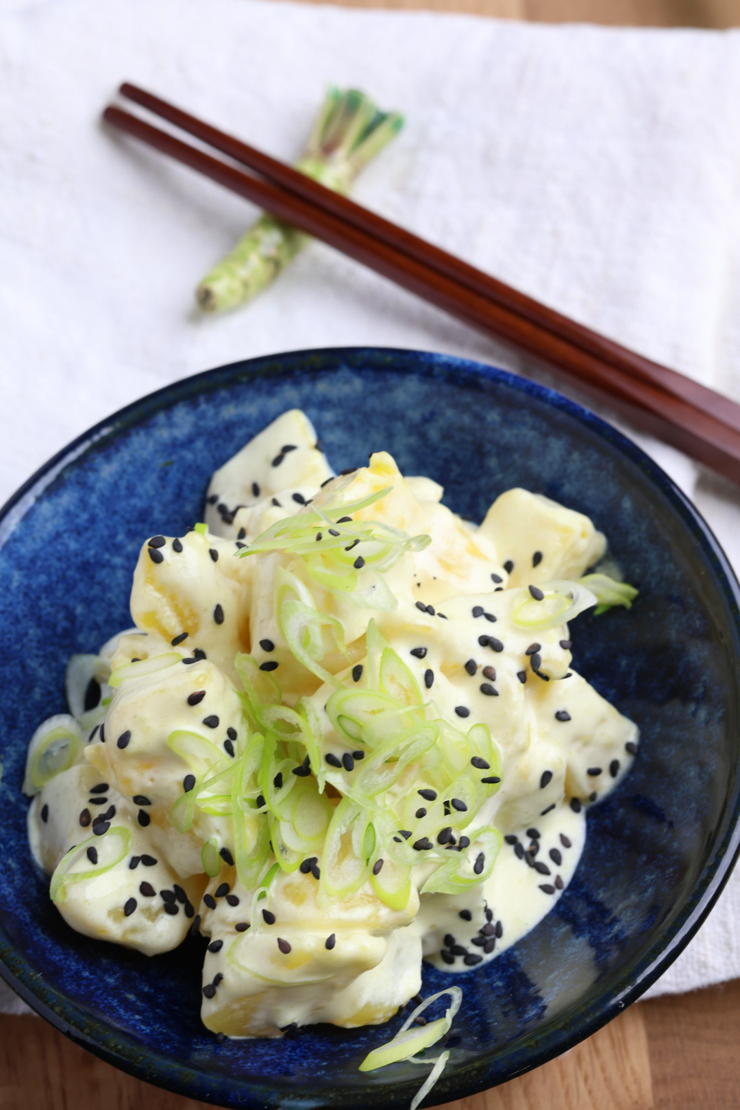 Kartoffelsalat mit Wasabi-Mayo