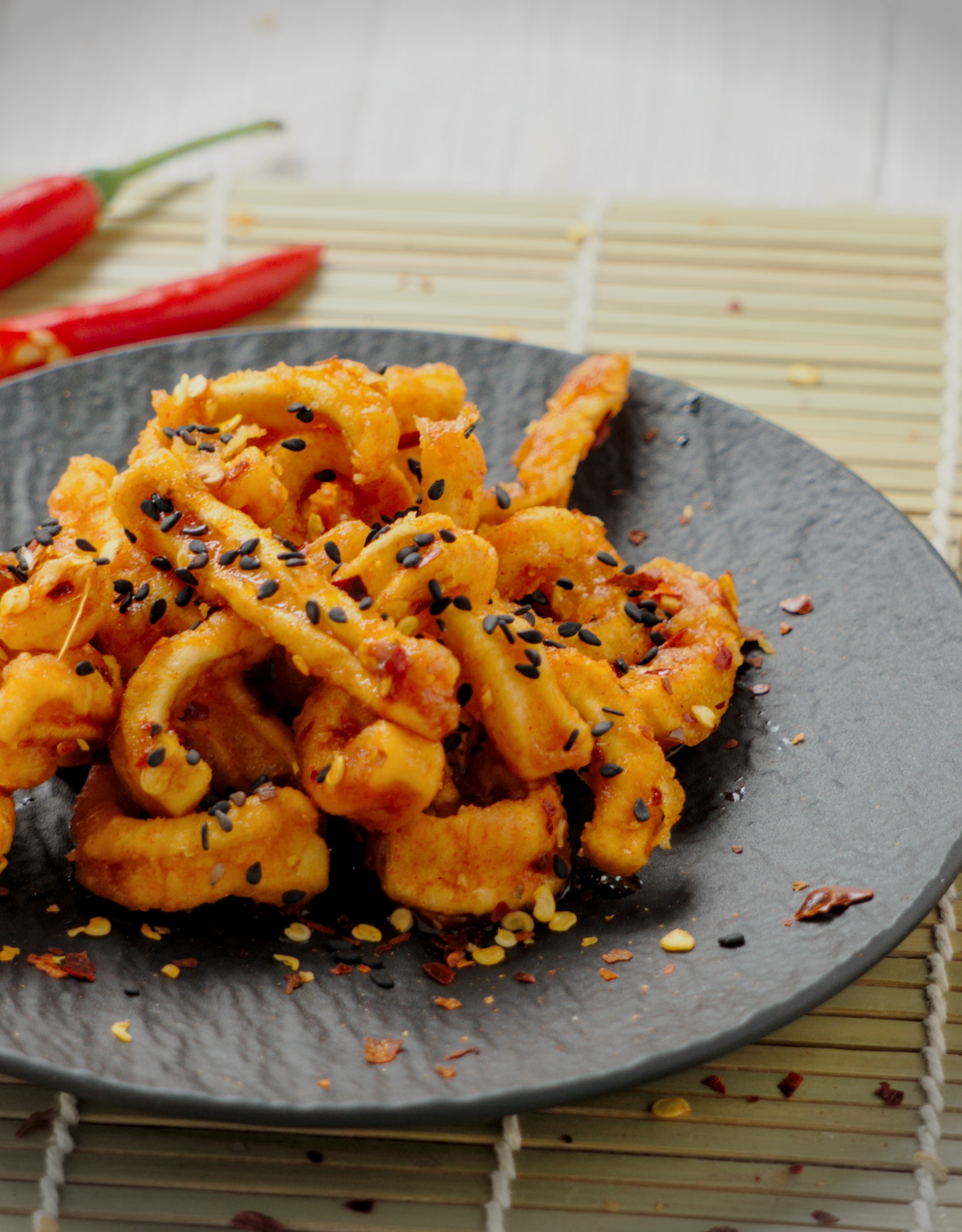 Calamari Sweet & Spicy