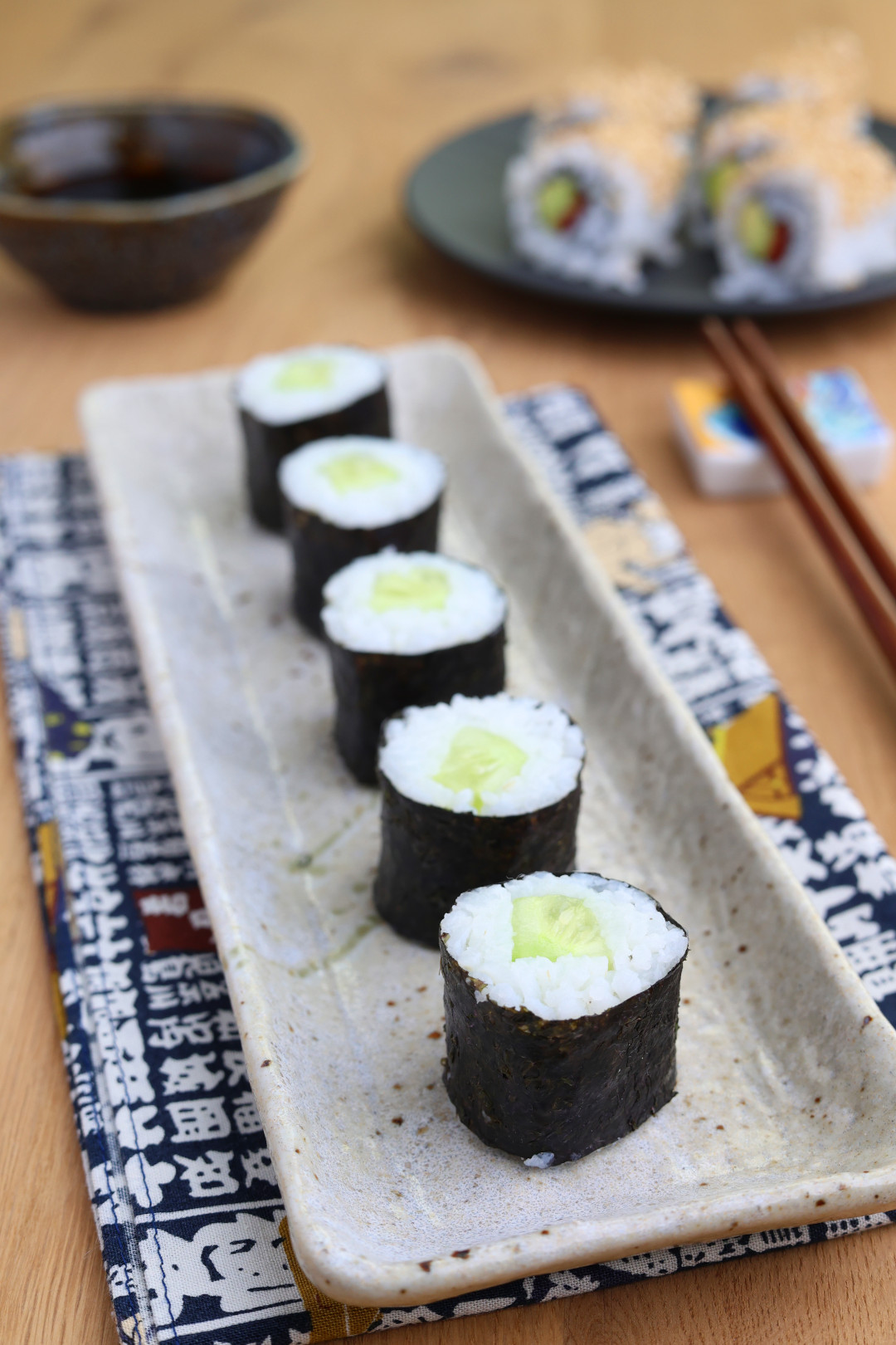 Maki mit Gurke