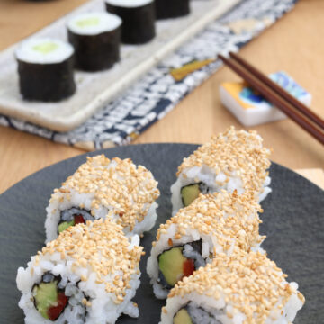 Vegetarisches Maki-Sushi