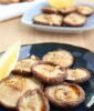 Shiitake in Butter-Knoblauch-Titelbild